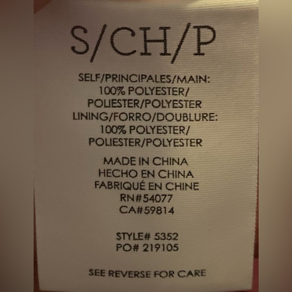 Cabi- Lush Blouse Orange Floral Cold Shoulder Top Style 5352 Size‎ Small - Picture 6 of 6